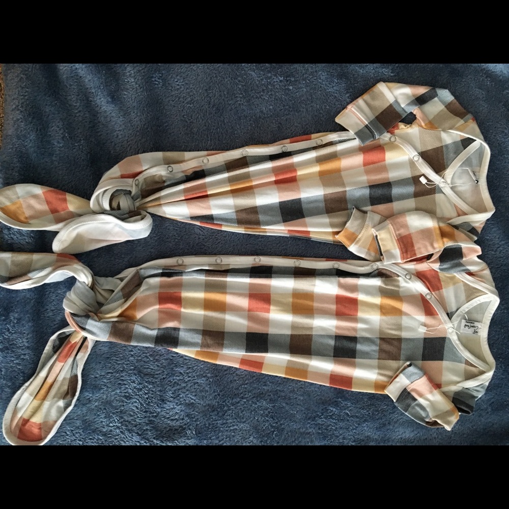 BRAND NEW Copper & Pearl knotted gowns
